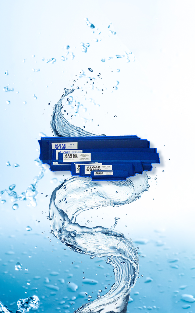 Algae Guard in water